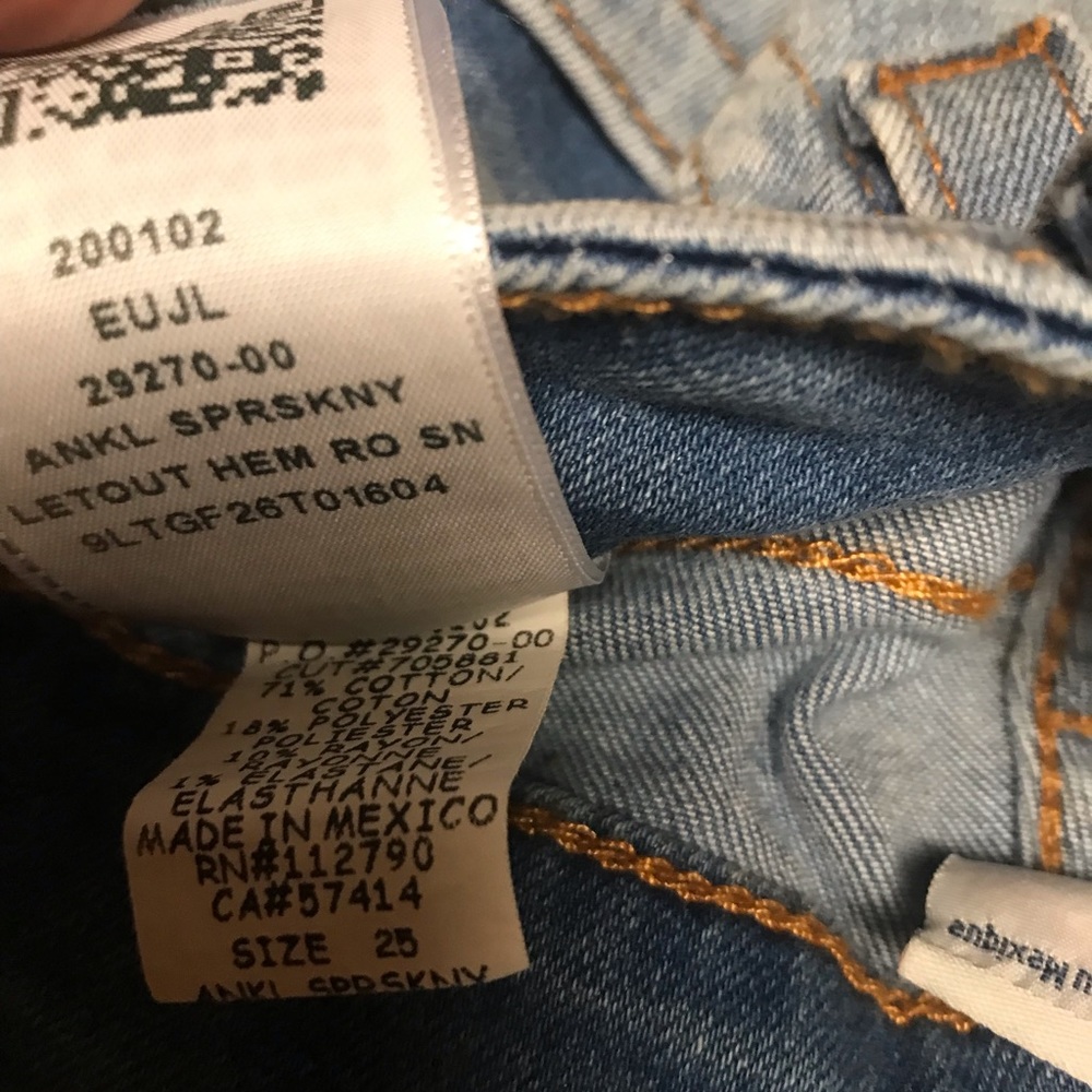 True Religion Jeans Super Skinny Size- 25 - Picture 12 of 13